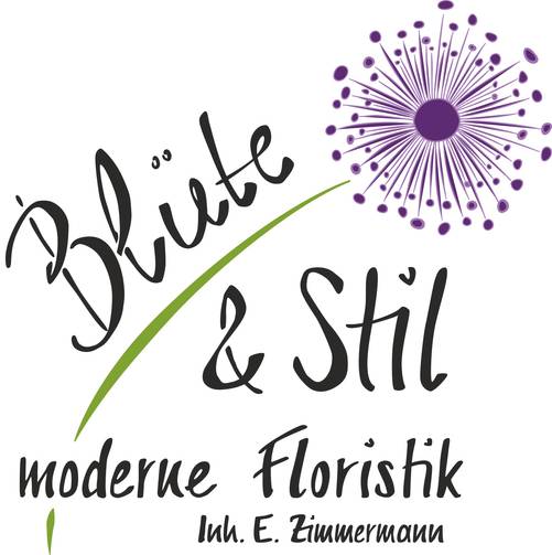 logo Blüte & Stil moderne Floristik Inh. E. Zimmermann